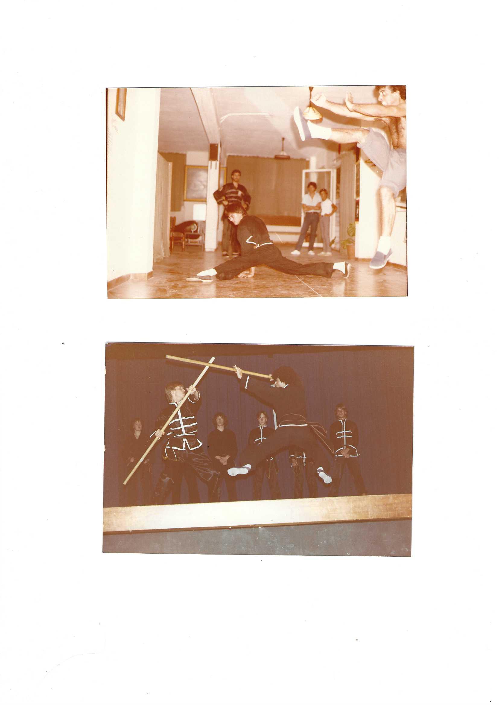 Historisk bild från Westeras Tai-Nui Club i Västerås - kampsportsträning och tävlingar sedan 1976